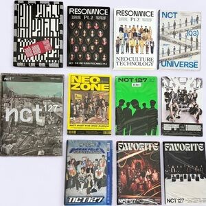 K-pop Albums (NCT, NCT 127, NCT Dream, WayV)